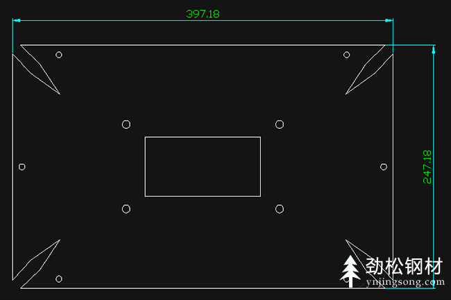 CAD鈑金展開圖畫法 CAD鈑金展開圖畫法