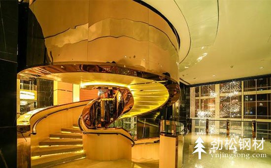 酒店旋轉樓梯效果圖推薦