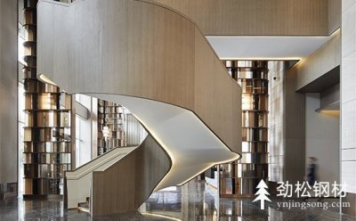 云南昆明圓弧形樓梯設(shè)計及尺寸，既美觀又大氣